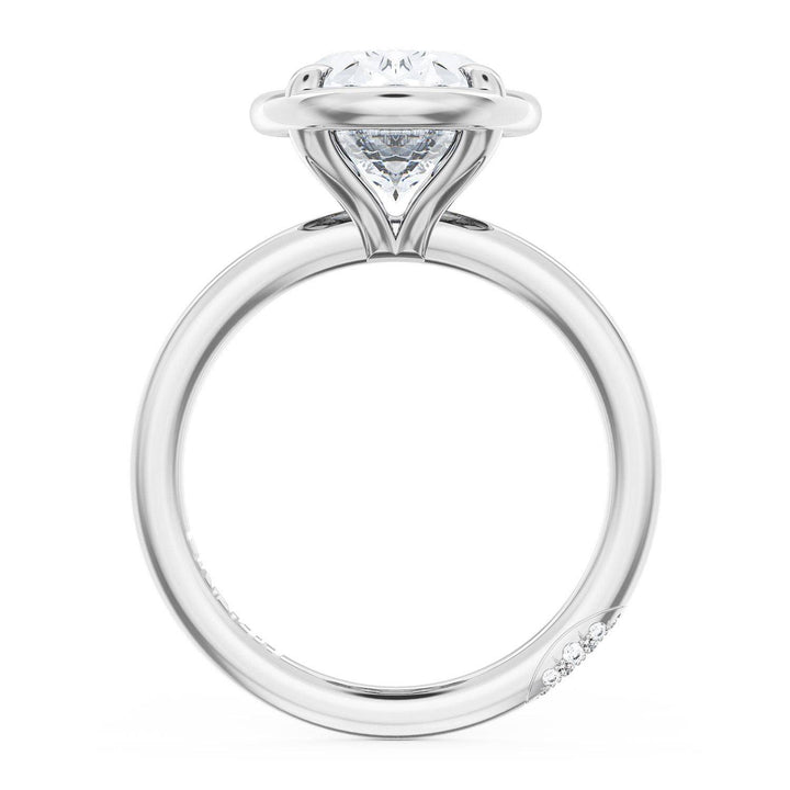 Oval Solitaire Engagement Ring
