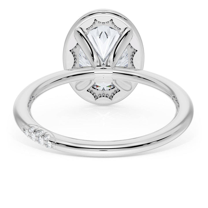 Oval Solitaire Engagement Ring