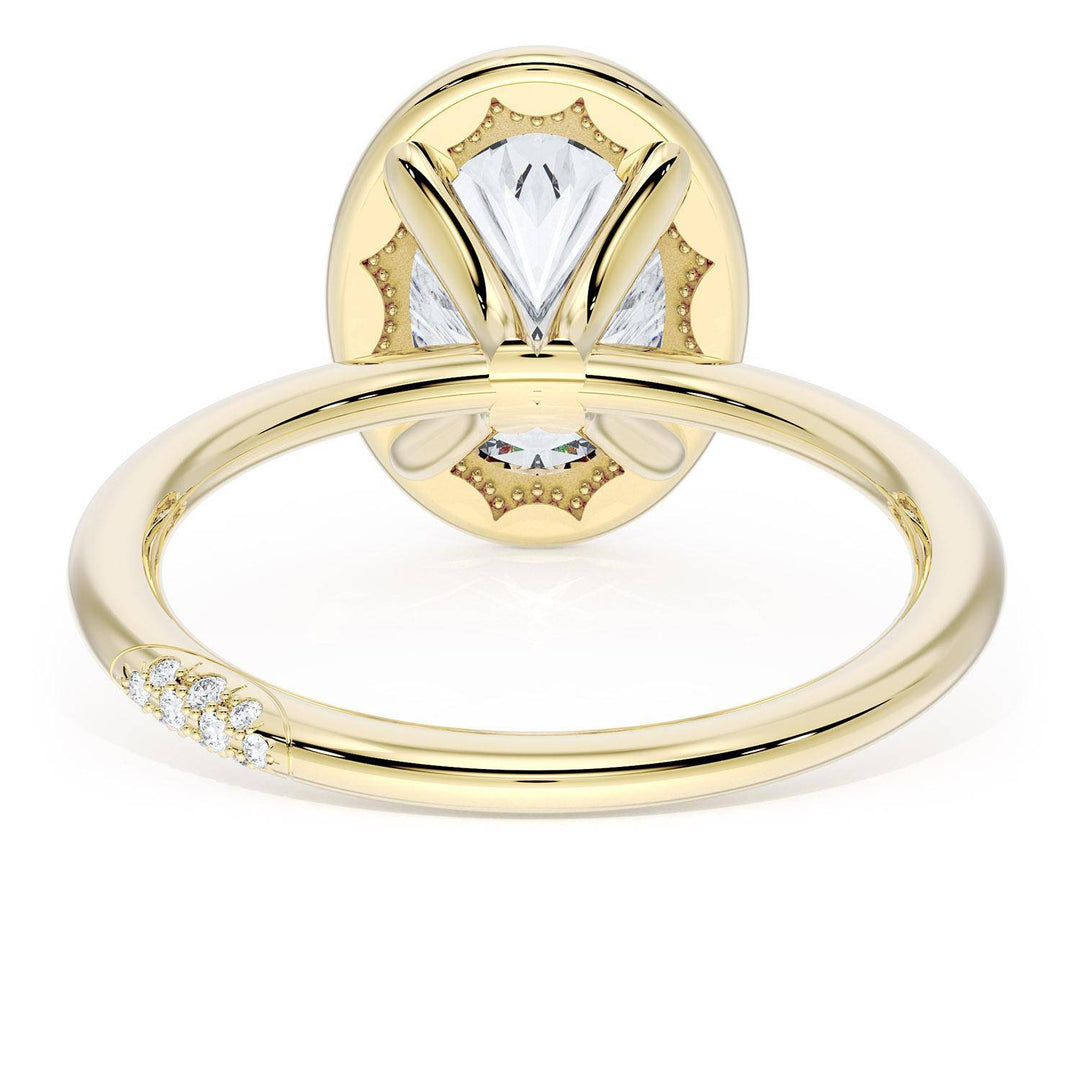 Oval Solitaire Engagement Ring