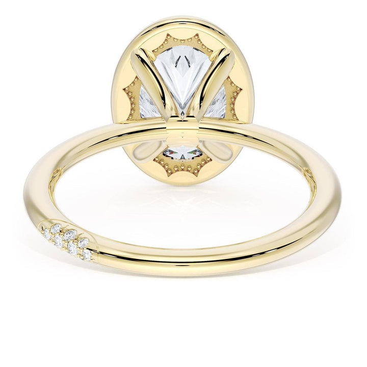 Oval Solitaire Engagement Ring