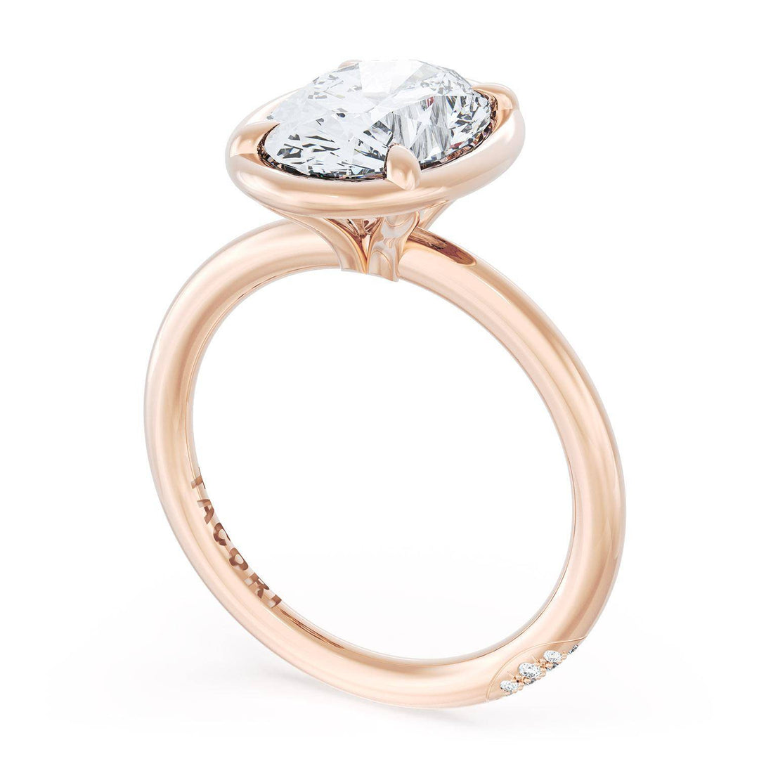 Oval Solitaire Engagement Ring