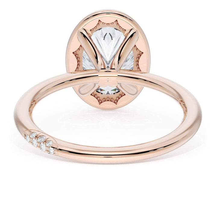 Oval Solitaire Engagement Ring