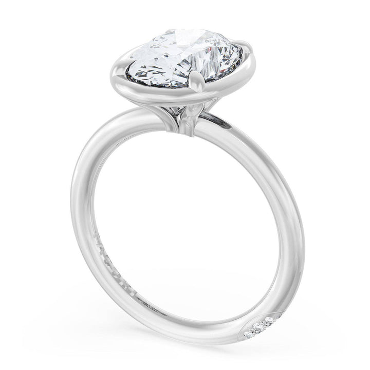 Oval Solitaire Engagement Ring