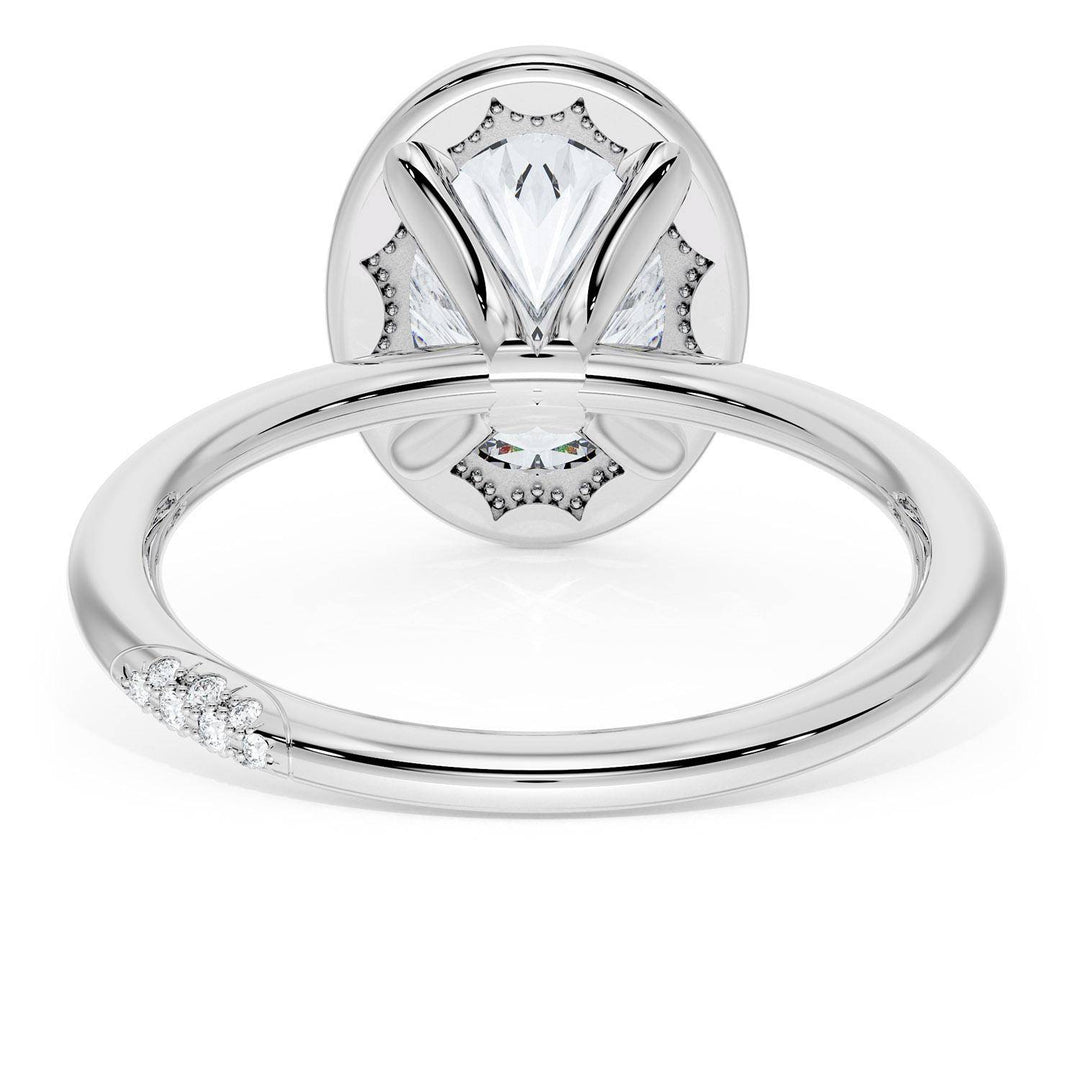 Oval Solitaire Engagement Ring