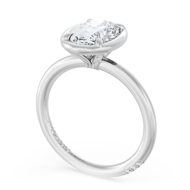 Oval Solitaire Engagement Ring