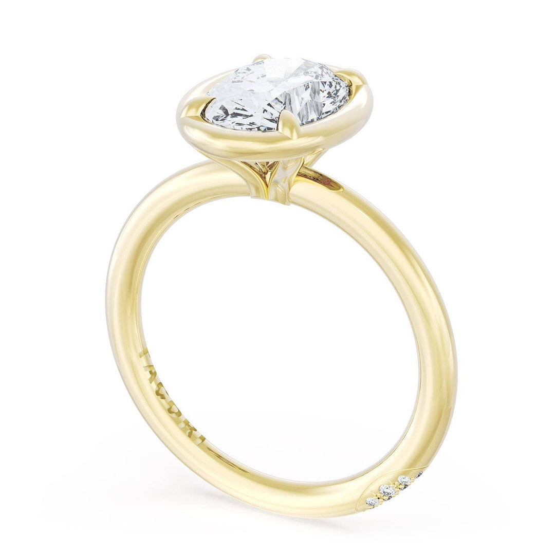 Oval Solitaire Engagement Ring