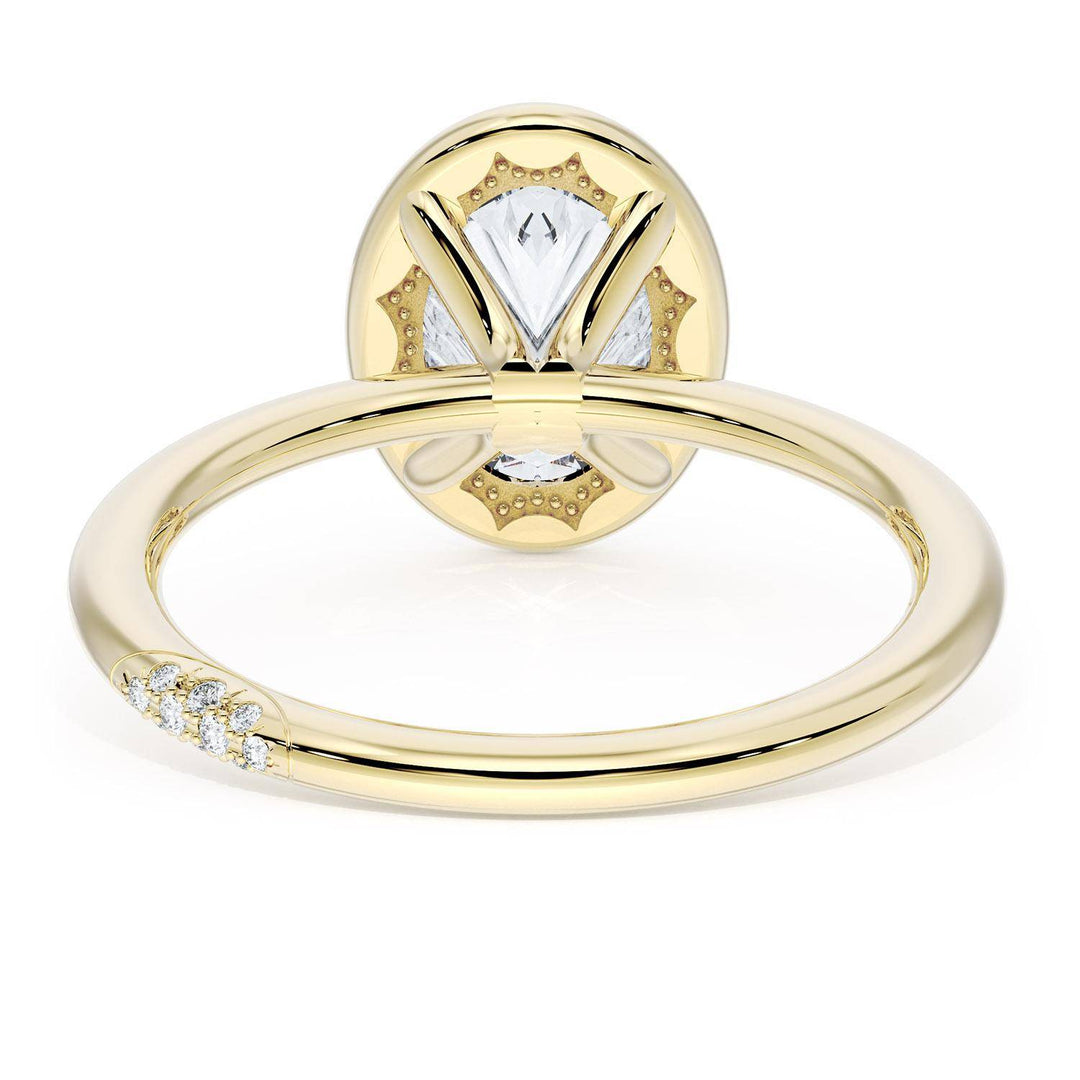 Oval Solitaire Engagement Ring