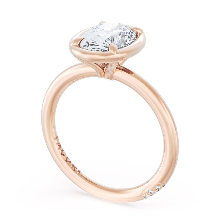 Oval Solitaire Engagement Ring