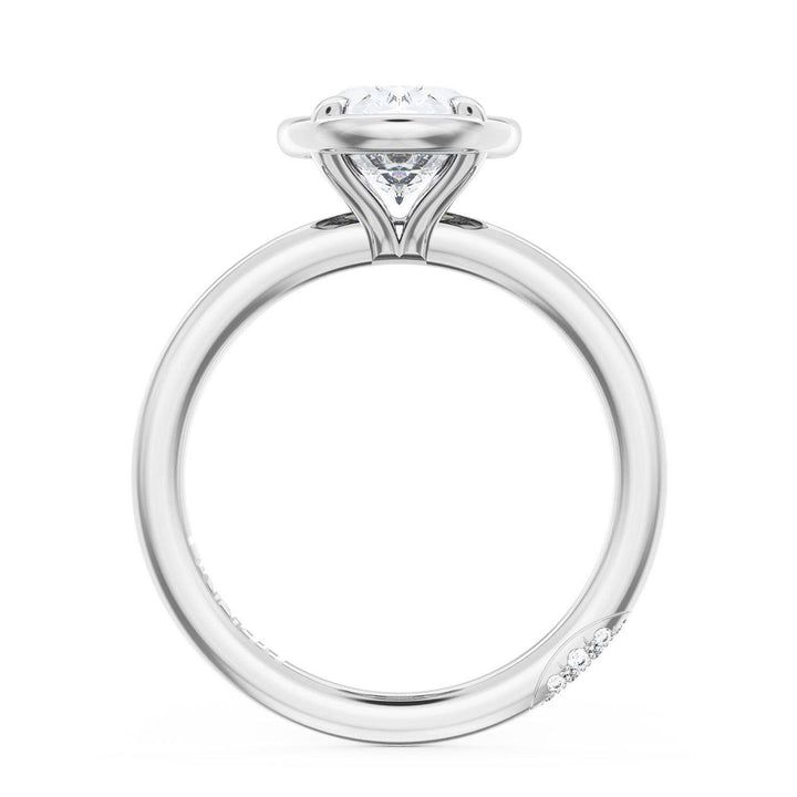 Oval Solitaire Engagement Ring