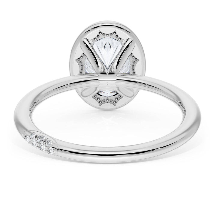 Oval Solitaire Engagement Ring