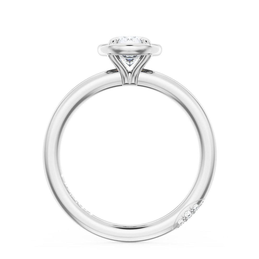 Oval Solitaire Engagement Ring