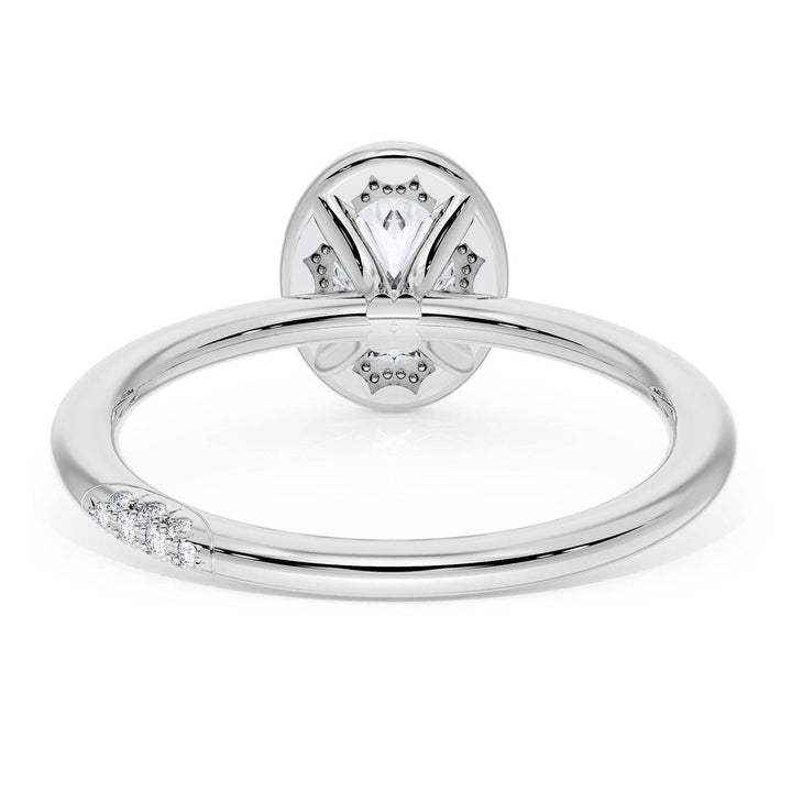 Oval Solitaire Engagement Ring