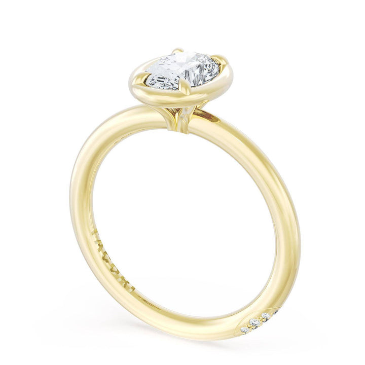 Oval Solitaire Engagement Ring
