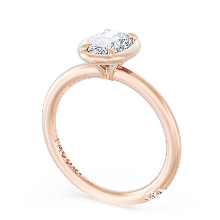 Oval Solitaire Engagement Ring