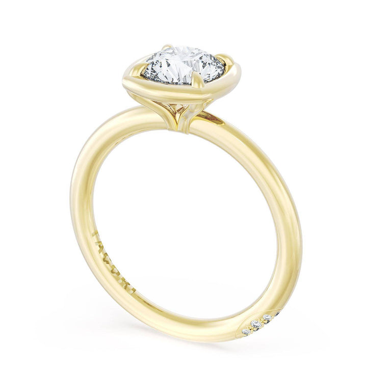 Cushion Solitaire Engagement Ring