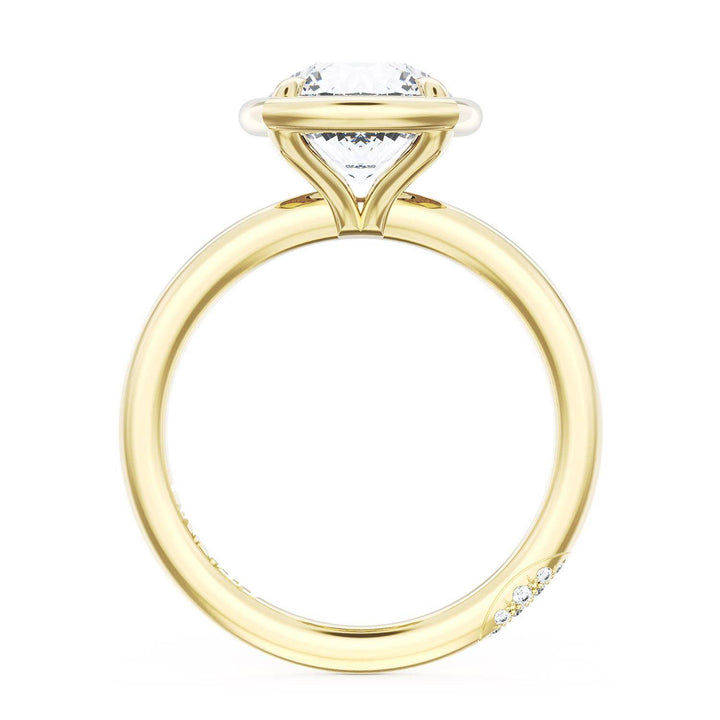 Cushion Solitaire Engagement Ring