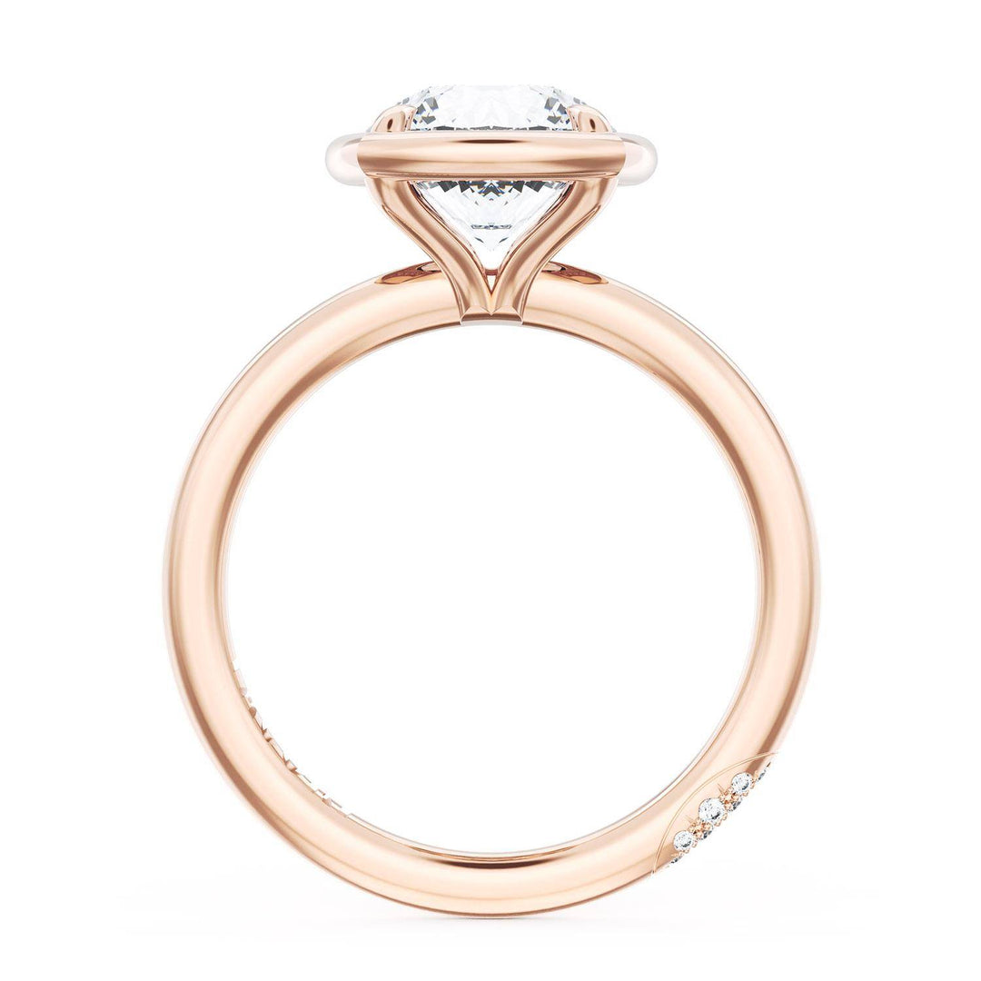 Cushion Solitaire Engagement Ring
