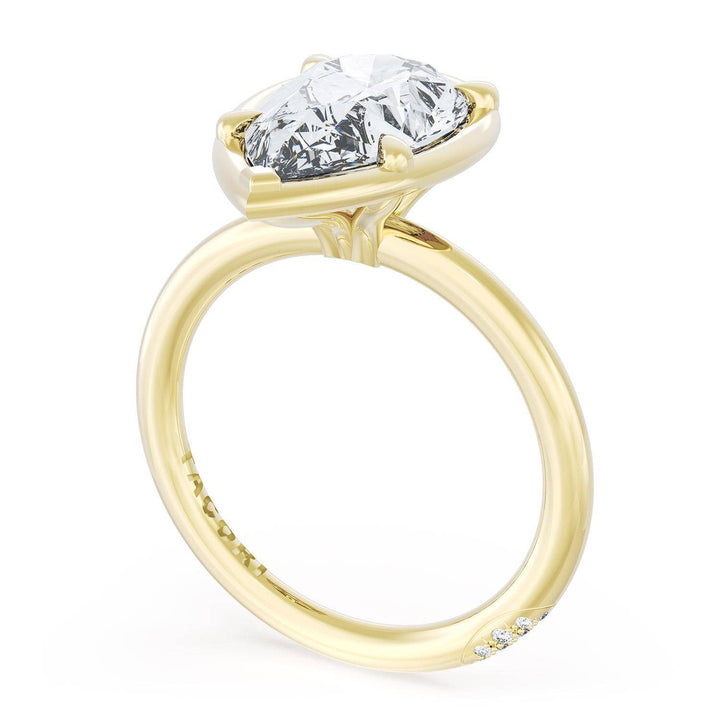 Pear Solitaire Engagement Ring