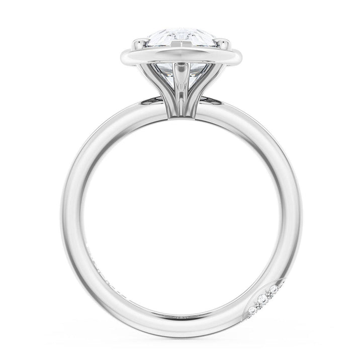 Pear Solitaire Engagement Ring