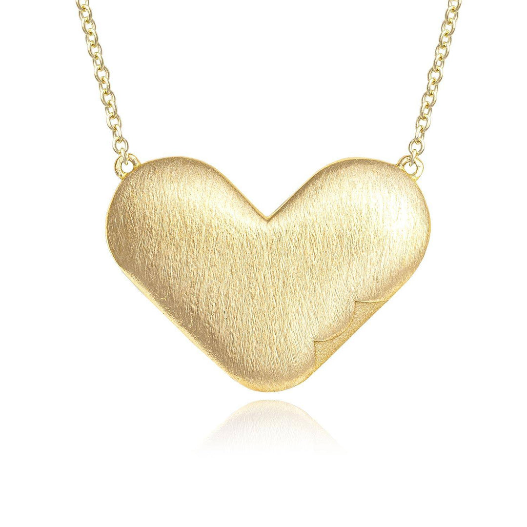 American Cancer Society Sharing Love Necklace in 18kt Yellow Gold - TACORI