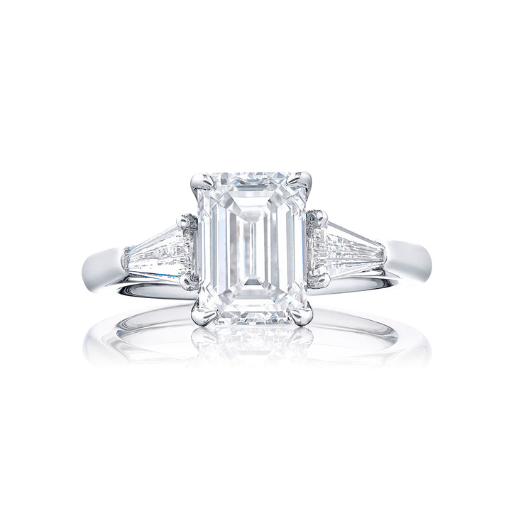 2.51 ct. GIA-Certified Emerald-Cut Diamond Ring