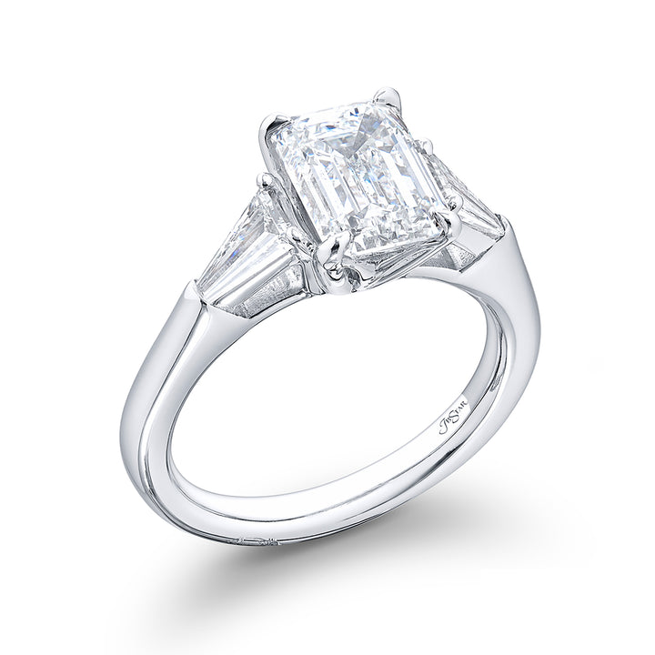 2.51 ct. GIA-Certified Emerald-Cut Diamond Ring
