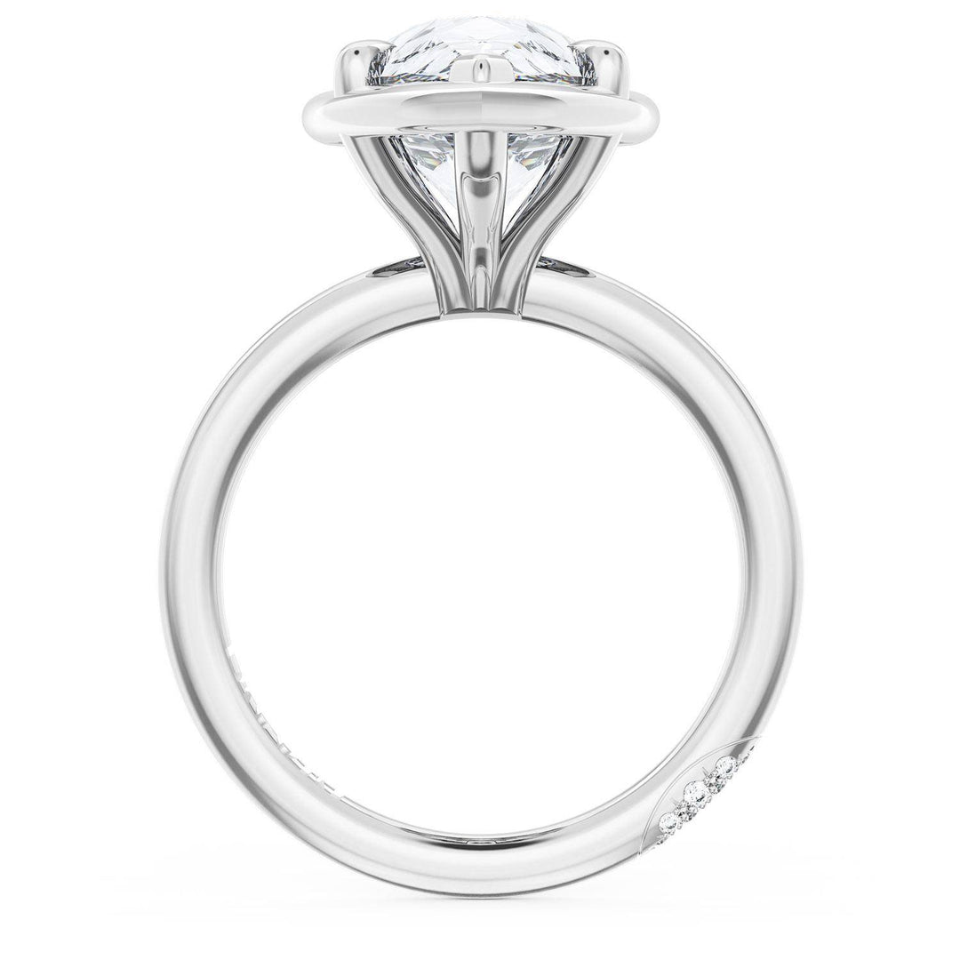 Pear Solitaire Engagement Ring