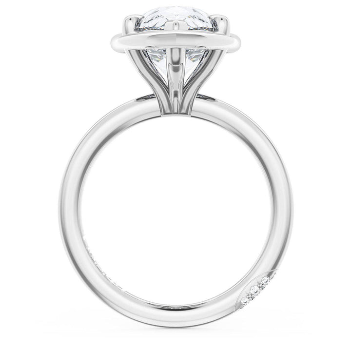 Pear Solitaire Engagement Ring