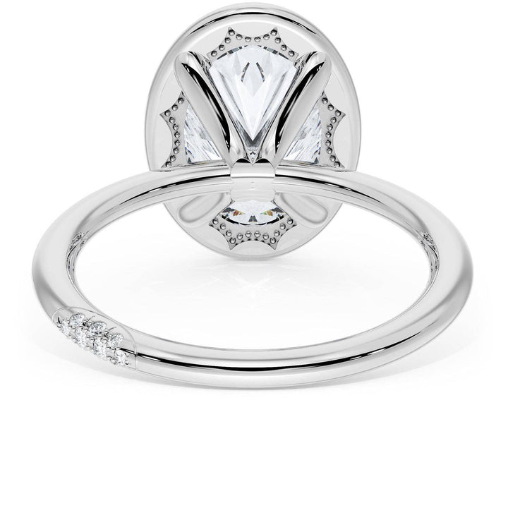 Oval Solitaire Engagement Ring