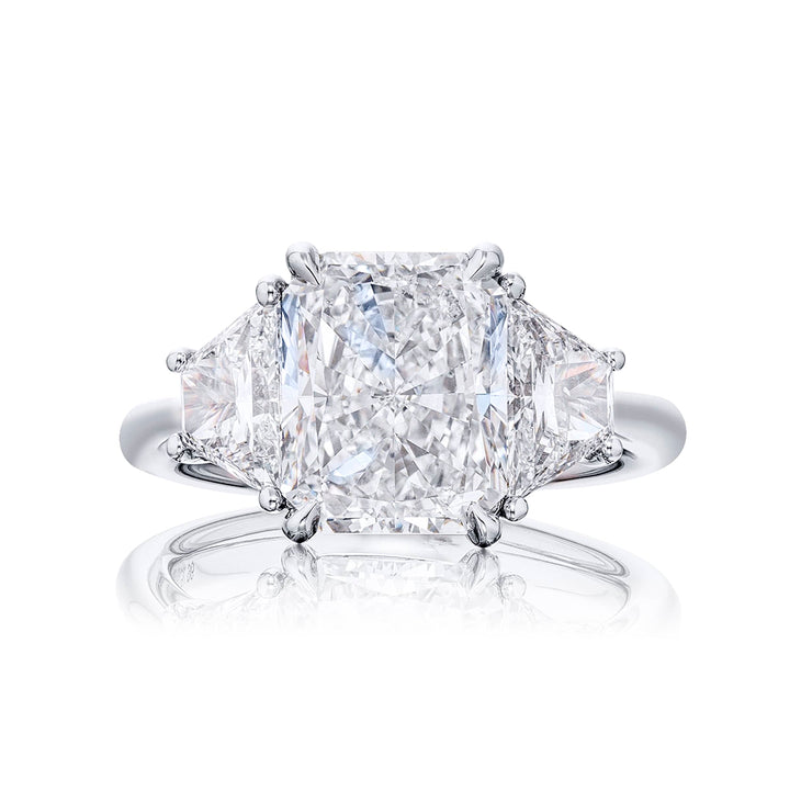 4.50 ct. Radiant-Cut Diamond Engagement Ring in Platinum