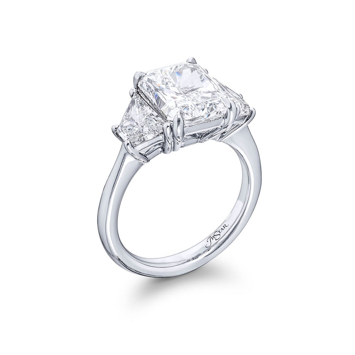 4.50 ct. Radiant-Cut Diamond Engagement Ring in Platinum