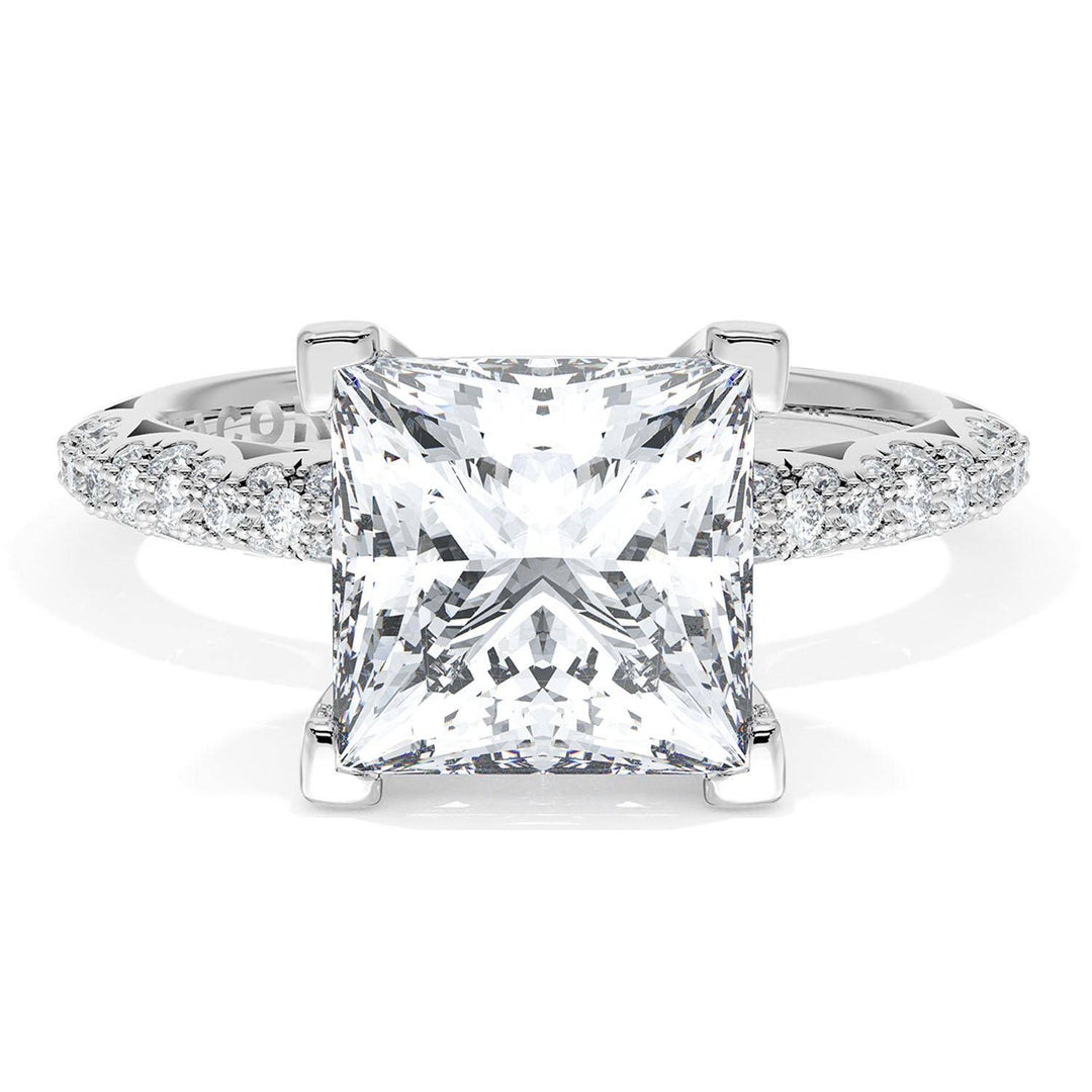 Princess Bloom Engagement Ring