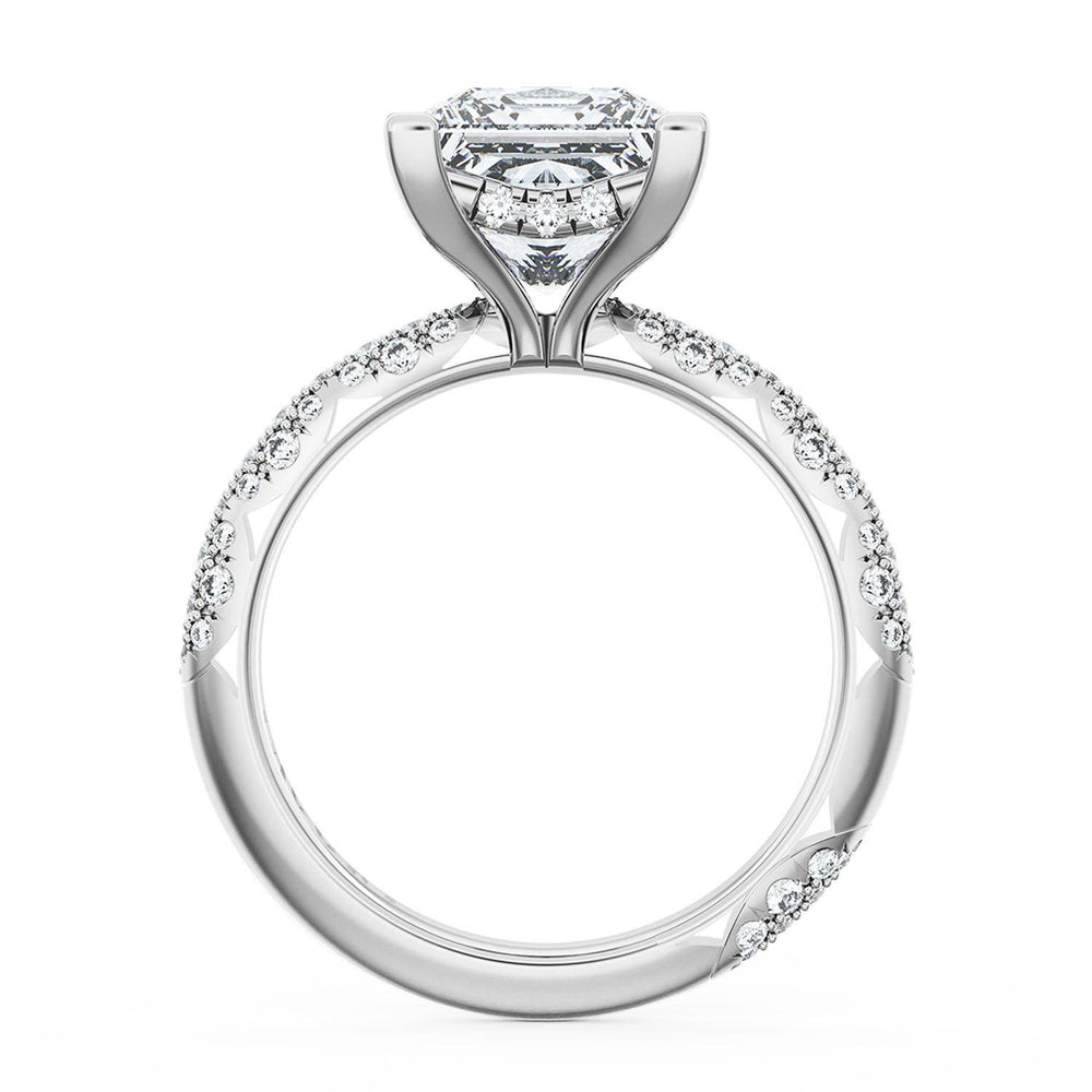 Princess Bloom Engagement Ring