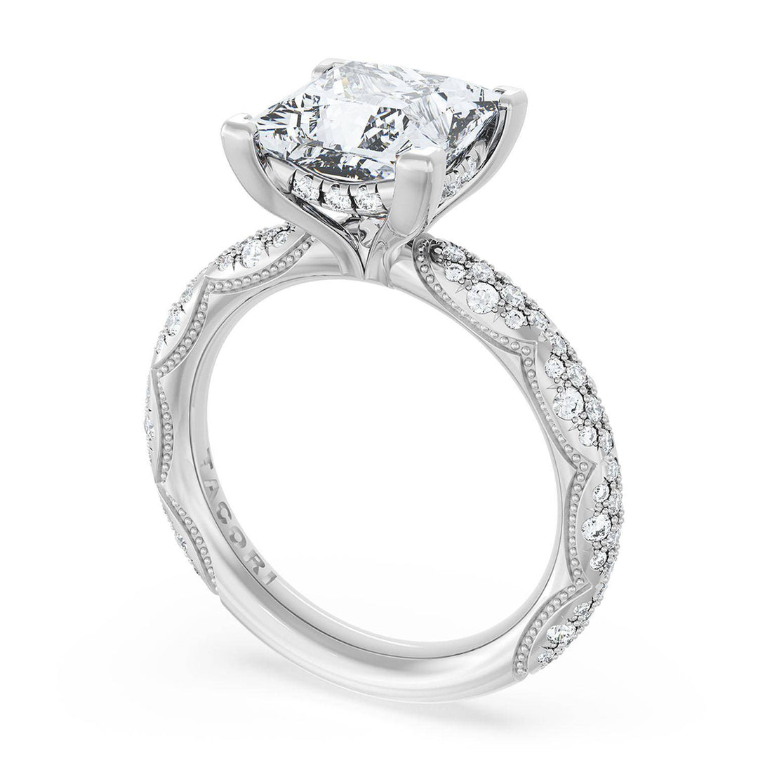 Princess Bloom Engagement Ring