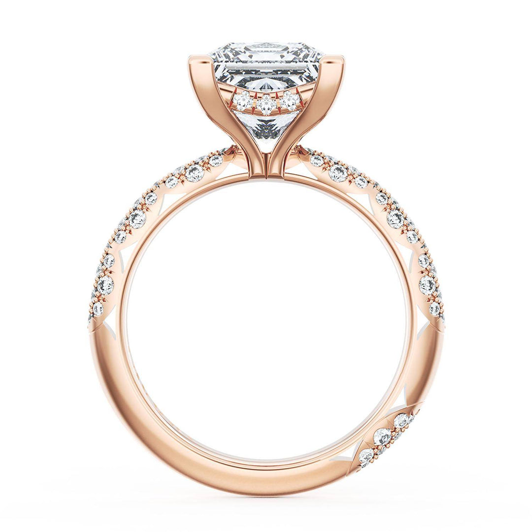 Princess Bloom Engagement Ring
