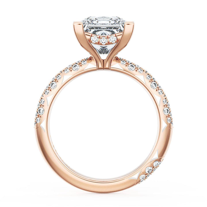 Princess Bloom Engagement Ring