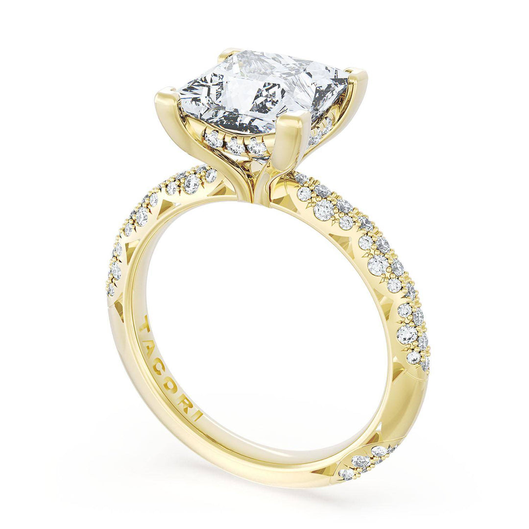 Princess Bloom Engagement Ring