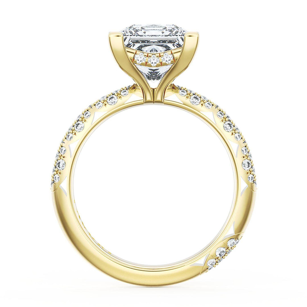 Princess Bloom Engagement Ring