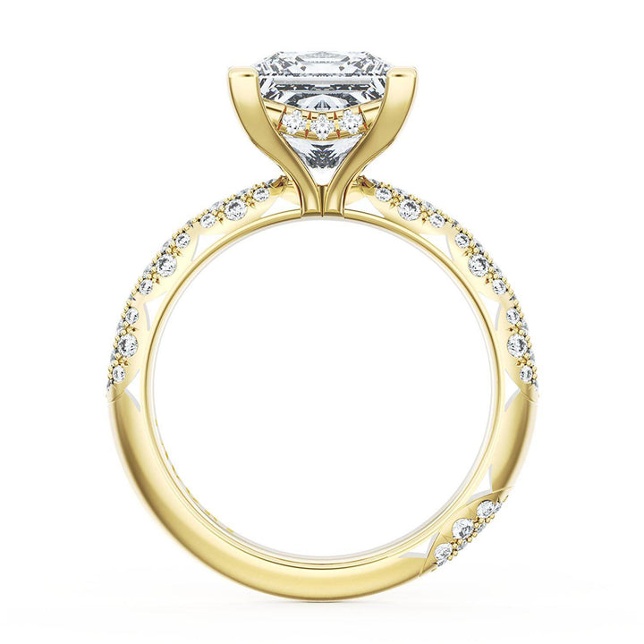 Princess Bloom Engagement Ring