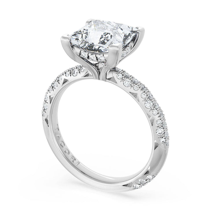 Princess Bloom Engagement Ring