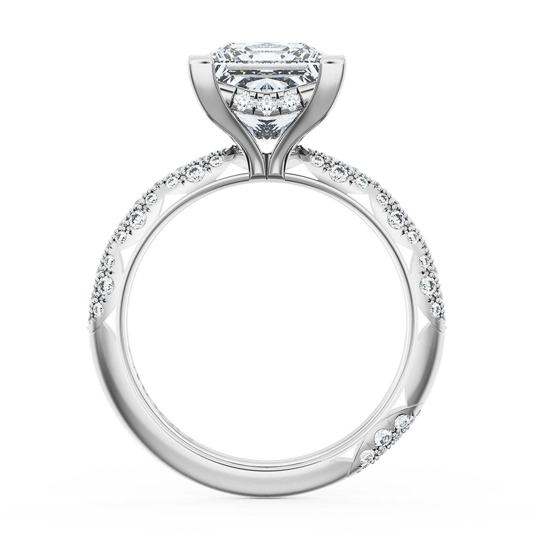 Princess Bloom Engagement Ring