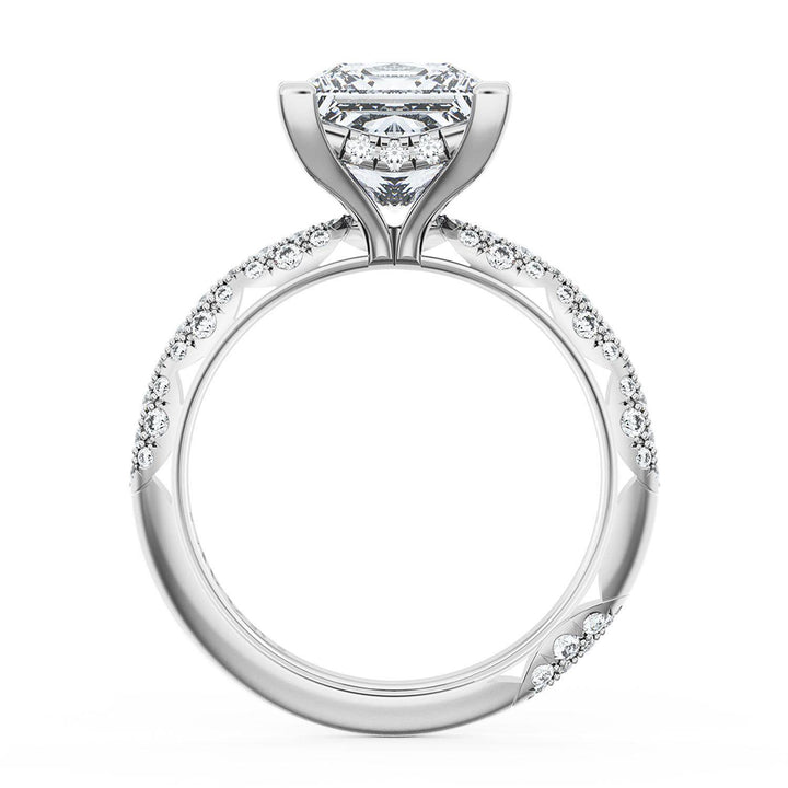 Princess Bloom Engagement Ring