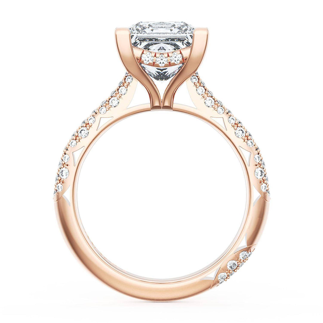Princess Bloom Engagement Ring