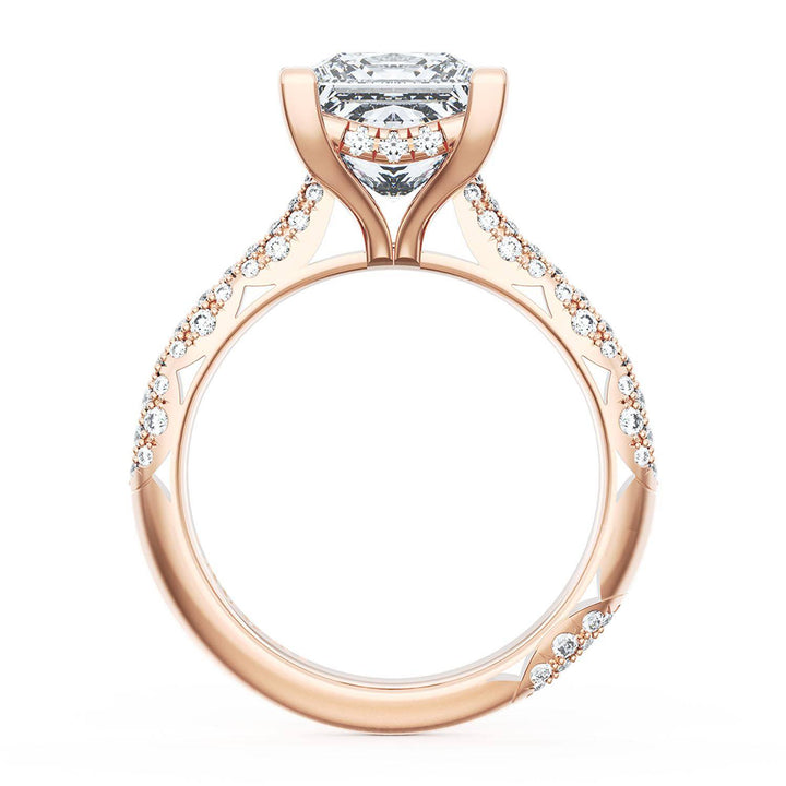 Princess Bloom Engagement Ring