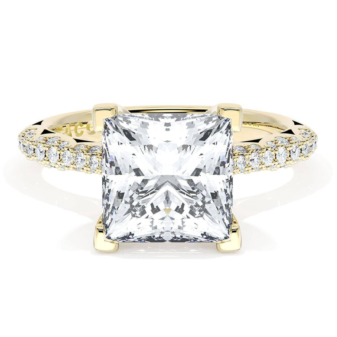 Princess Bloom Engagement Ring