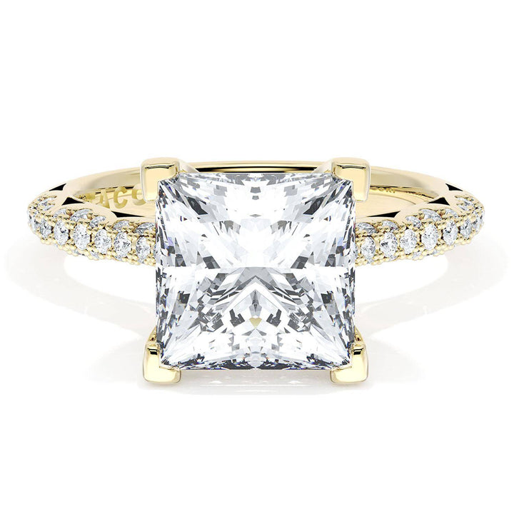 Princess Bloom Engagement Ring