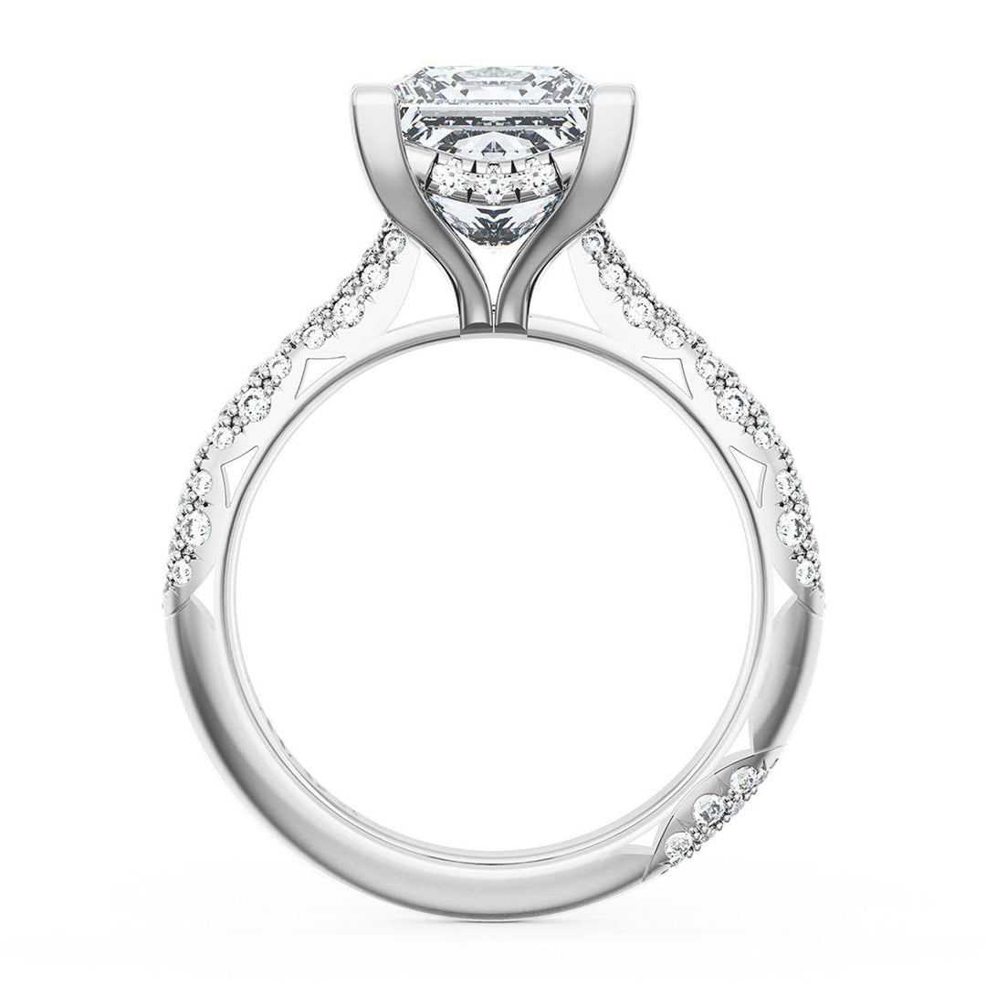 Princess Bloom Engagement Ring