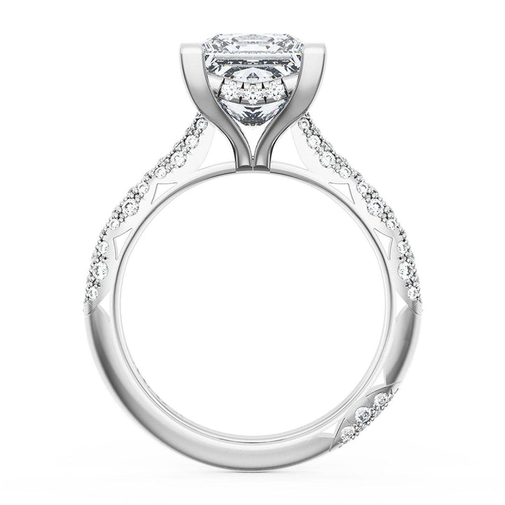 Princess Bloom Engagement Ring