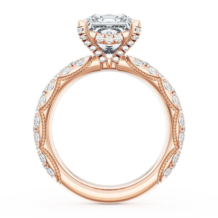 Princess Bloom Engagement Ring