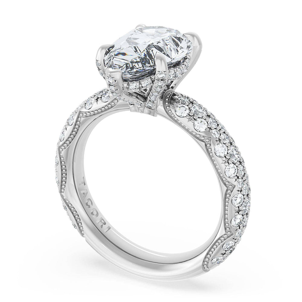 Pear Bloom Engagement Ring
